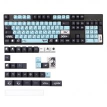 136 Tasten GMK Mizu Tastenkappen PBT 5 Seiten Dye Subbed Cherry Profile Tastenkappen Japanisch