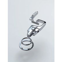 QOONG 2025 Custom Lettering Men Women Key Chain Metal Car Key Ring Waist Hanged Key Holder Fashion Keychain with Two Rings Y60