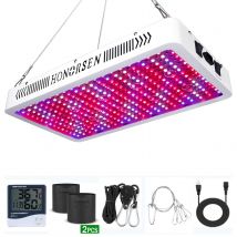 3000W 2000W 1500W Led Wachsen Licht Gesamte Spektrum mit Doppel Schalter Veg und Blühen Wachsen Lichter für innen Pflanzen (10W led Chips)