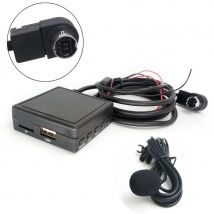 NEUE Bluetooth AUX USB Kabel Adapter Audio MIC Für Alpine Ai-NET JVC KS-U58 PD100 U57