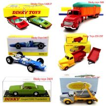 DeAgostini  Atlas Dinky Toys Series Truck Engineering Vehicle Racing Car Fire truck Diecast Models Collection Auto Gifts