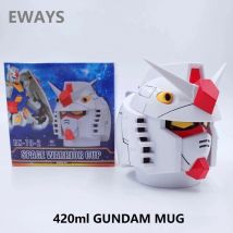 Ready Player One Creative GUNDAM RX-78 Robot di trasformazione 400ml PC + tazze in acciaio inossidabile Tazza per ufficio Tazza per acqua