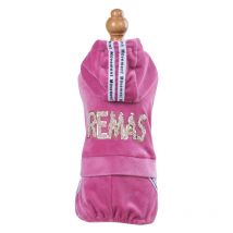 Hund Haustier Sport Kleidung Bekleidung Goldenen Samt Hund Katze Overall Hund Pet Winter & Herbst Mantel Klassische Pet Welpen Katze bekleidung 5 größen