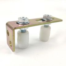 Schiebe-Hardware-Tor-Schiebe-Nylon-Rollenhalterung, Tür-Nylon-Rolle, Nylon-Begrenzer, Kunststoff-Trägerrad, Tore-Zubehör.