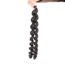 Frühling Twist Synthetische Häkeln Flechten Haar Extensions Gefälschte Groß Haar Für Häkeln Zöpfe Synthetische Haar Strang Haken Braid