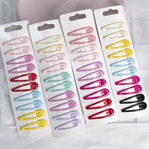 1Set Nette Candy Farben Tropft Haarnadeln BB Clip Mädchen Kinder Haar Clip Pin Haarspange Zubehör Frauen Kinder Hairgrip Kopfschmuck