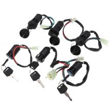 1 Stück 2/4 Drähte Stifte Zündstartschalter Sperrschlüssel für ATV Go Kart Roller Motorrad usw