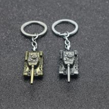Mode Neue Welt Der Tanks WOT Heißer Tour Zwei Farben Optional Metall Tank Keychain Anhänger Männer Geburtstag Geschenk 2020