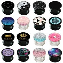 Luxus Finger Ring Handy Grip Halter Für iPhone XS Huawei Samsung Runde Telefon Ring halter Auto Halterung Ständer Buchse