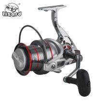 LIzard9000/10000/12000 Größe Metallgehäuse Spinnrolle für Großfischerei, Brandungsangeln, Jigging, Trolling, Weitwurf-Angeln für Karpfen und Salzwasser