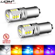 iJDM T4W BA9S LED Blub BAX9S H21W BAY9S LED 12V 24V H6W H5W LED do tylnego światła przeciwmgielnego