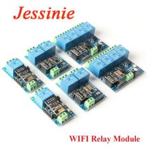 ESP8266 ESP-01 5V 12V 1 2 4 Weg WiFi Relais Modul Dinge Smart Home Fernbedienung Schalter ESP01 WIFI Drahtlose Modul Telefon APP