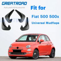 4 Stück Universal Schmutzfänger Schmutzfänger Spritzschutz Kotflügel vorne hinten für Fiat 500 500x Bravo Punto Linea Palio Panda Dodge Neon