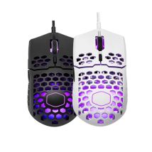 Cooler Master MM711 60G Gaming Maus mit Leichte Waben Shell, Ultraweave Kabel und RGB Akzente, pixart PMW 3389 16000 DPI
