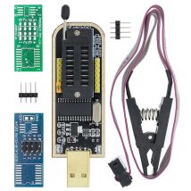CH341A/CH341B 24 25 Seria EEPROM Flash BIOS Moduł programatora USB SOIC8 SOP8 Klips testowy do