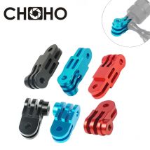 Aluminium 3 way einstellbare Pivot Arm Legierung Lange & Kurze Einstellen CNC Gerade Gelenke adapter Für Gopro Hero Xiaomi Yi zubehör