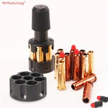 Playful bag Little moon revolver ZP5 soft bullet shell CS Shell ejection blaster toy parts Foam bullet cs sport toys QI46