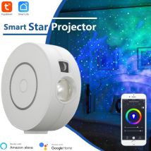 Tuya Smart Star Projektor Wifi Laser Sternen himmel Projektor winken Nachtlicht führte bunte App drahtlose Steuerung Alexa kompatibel