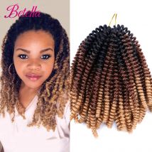 Ombre Spring Twist Braiding Hair Synthetic Crochet Braids Passion Twist Pre-Twist Crochet Hair Extensions Jamaica Bounce Twist
