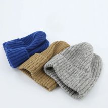 2020 damen winter hut damen neue woolen hut gestrickte einfarbig nette hut mädchen herbst mädchen hut beanie warme mütze damen casual hut