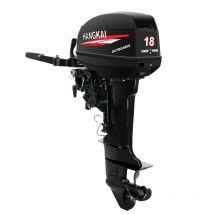 Wholesale HANGKAI 2 Stroke 18hp Outboard Motor Stand Petrol Marine Engine Inboard Fishing Boat For Sale