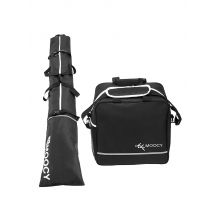 Snowboard- und Stiefeltasche, großes Fassungsvermögen, Aufbewahrung von Stiefeln, Kleidung, platzierter Ski-Rucksack, kombinierte, gepolsterte, wasserdichte Ski-Reisetaschen