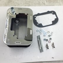 SherryBerg FAJS ARIA Filtro Aria PER EMPI WEBER dellorto CARB carburatore 32/ 36 DGEV DGV DGAV 38DGES DGAS CHROME FILTRO ARIA 65 millimetri