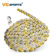 VG Sports 8 9 10 11 12 Speed Velocidade Łańcuch rowerowy 8s 9s 10s 11s 12s EL Half Hollow MTB Łańcuchy do rowerów górskich i szosowych Części rowerowe