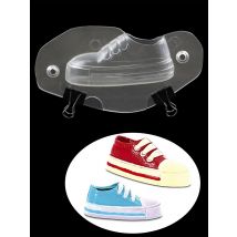 3D Children Running Shoe Shape Polycarbonate Chocolate Mold,Plastic Chocolate Mould Cake Decoration Candy Baking&Pastry Tools