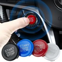 Ein-Schlüssel-Start-Stopp-Knopf-Ersatz schale für alfa romeo giulia stelvio Innen zubehör