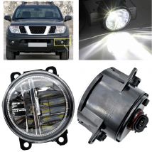 2 X For Nissan Navara D40 2004-2015 For Nissan Leaf 2011-2015 Car H11 LED High Brightness Fog Light Daytime Running Light