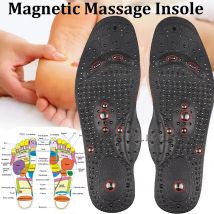 1 Pairs Magnetische Therapie Massage Einlegesohlen für füße Unisex Gewicht Verlust Fördern Die Durchblutung Fuß Magnet Gesundheit Pflege Schuh Pads