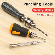 Manuelle Hand Bohrer Hohe Qualität Alumnium Verbündeten Hand Twist Bohrer für Schmuck Handwerk Woodworing DIY Mini Micro Werkzeuge Mit Bohrer bits
