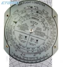 Multifunktionale Navigationslineallehre Pilot Slide Rule für Kunststoffpiloten Militärflug Slide Rule Aviation Flight Ruler