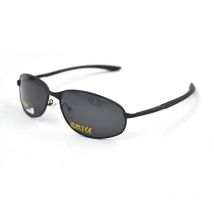 Neue UV400 Polarisierte Sonnenbrille für Frauen Männer Metallrahmen Sport Shades Sonnenbrille Reise Fahren Sonnenbrille Grau/Tan Objektiv L3