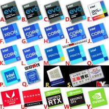 New Original 11-Generation Core i9 i7 i5 i3 Evo Certified Notebook Desktop Computer Cpu Sticker Label
