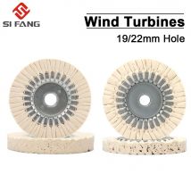 1pc 6" Cotton Airway Buffing Wheel 150*22 mm Cloth Open Bias Polishing Buffs Wheel Abrasive Tool for Bench Grinder