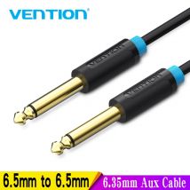 Intervento Aux Cavo della Chitarra 6.5 Martinetti 6.5 millimetri a 6.5mm Audio Cavo da 6.35mm Aux Cavo per Chitarra Stereo mixer Amplificatore Altoparlante cavo 5m