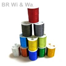 BR Wi&Wa Metallic-Gewinde 200 m/Spule 150D Angelrutenkomponente DIY Rutenbau-Reparatur