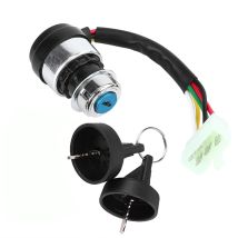 Motorcycle Electric Door Lock 5 Wire Ignition Key Barrel Switch For 110cc 125cc 150cc ATV Motorcycle Quad Dirt Bike
