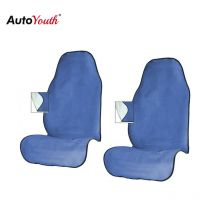 Asciugamano Cuscino per seggiolino auto per atleti Fitness Palestra Corsa Spiaggia Nuoto Sport acquatici all'aperto Lavabile in lavatrice Colore grigio