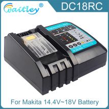 Ersetzen Schnelle Schnelle Li-Ion Batterie Ladegerät für Makita DC18RC 14,4 V 18V LXT