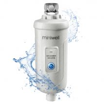Miniwell Shower Water Rotatable Filter Sprayer Nozzle for Softener Chlorine & Heavy Metal