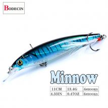 Jerkbait Minnow Przynęty wędkarskie Twarda plastikowa przynęta Sztuczna przynęta Bass Pike ABS