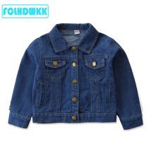 2025 Denim Jacket for Girls Toddler Children Autumn Spring  Outerwear Fashion Outfits Kids Jacket Girl Coats Kids Clothes 2-7Y