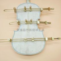 3 Stück Messing Violinbrett Reparatur mittlere Rissklemmen Clip, Violine Gitarrenbauer Werkzeuge