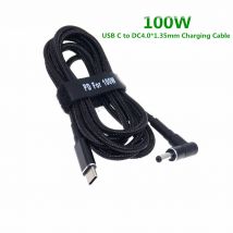 100W USB Typ C Power Adapter Konverter zu 4.0*1,35mm Dc Stecker Stecker PD Emulator Trigger Lade kabel für Asus Laptop