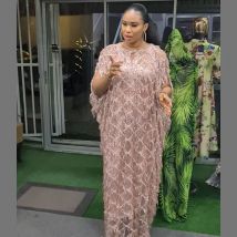 Afrikanische mom kleid mode luxus qualität shiny pailletten hosenträger + inneren rock