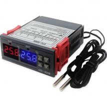 STC-3008 Dual Digital Temperatur Controller Zwei Relais Ausgang 12V 24V 220V Temperaturregler Thermostat Mit Heizung kühler