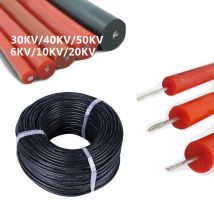 Filo di rame stagnato UL3239 Cavo in silicone ad alta tensione 6KV 10KV 20KV 28 26 24 22awg 20awg 18awg 16awg Ad alta temperatura 150 °